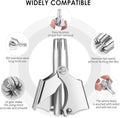 Mini Portable Stainless Steel Nose Hair Trimmer