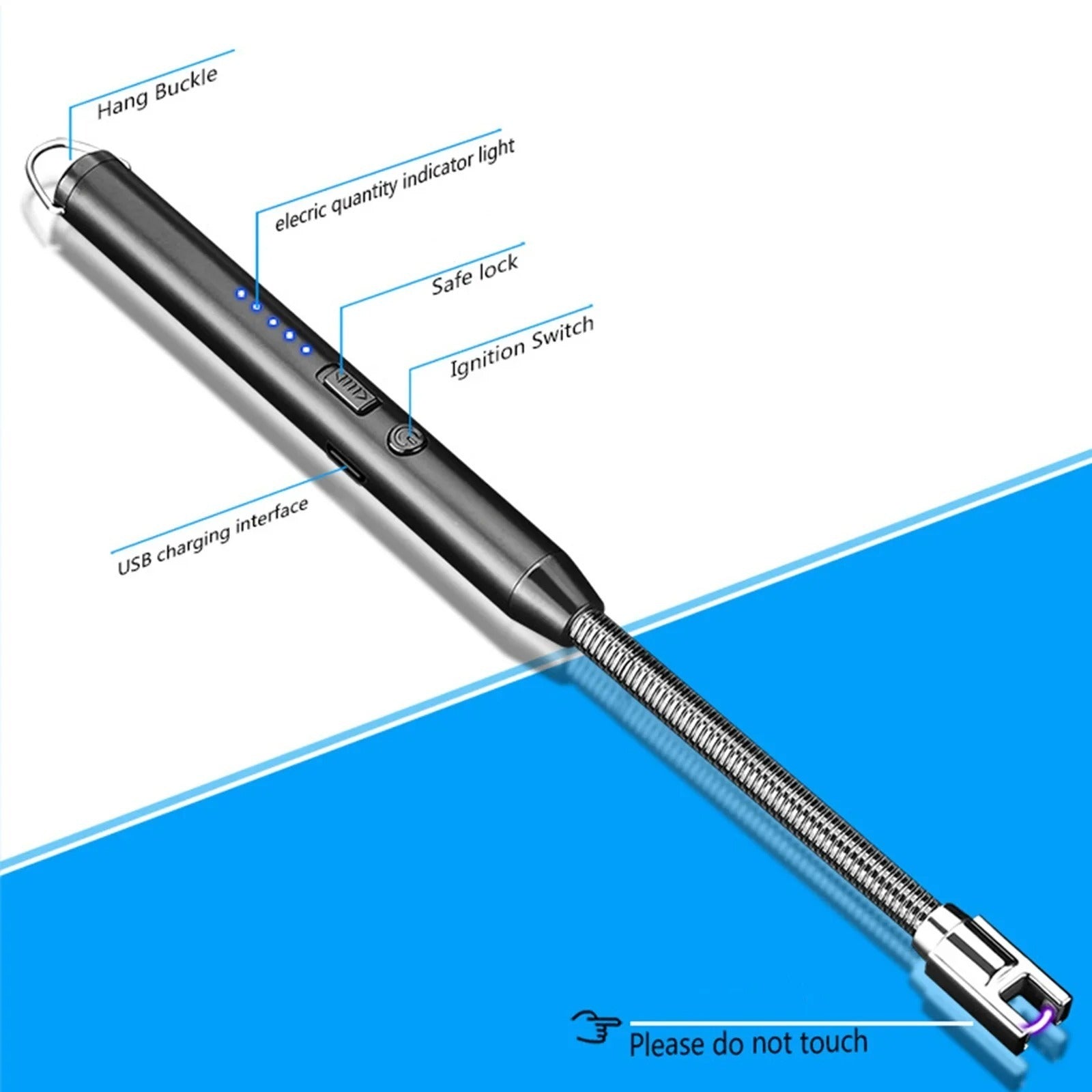 USB Rechargeable Electronic Arc Lighter