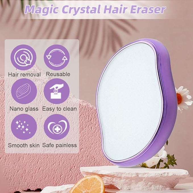 Magic Crystal Hair Remover Painless Exfoliation