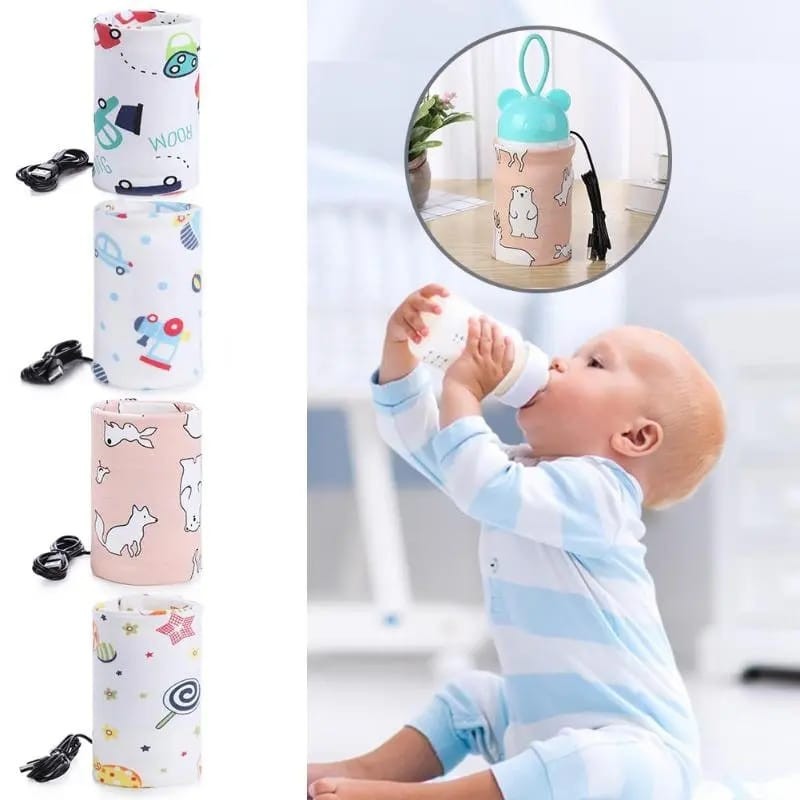 Portable USB Feeder Warmer Pouch